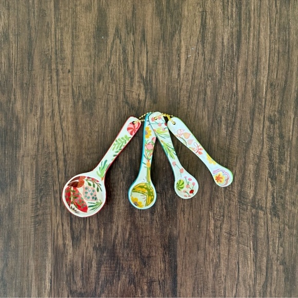 Anthropologie measuri spoons set of 4 - Picture 4 of 9